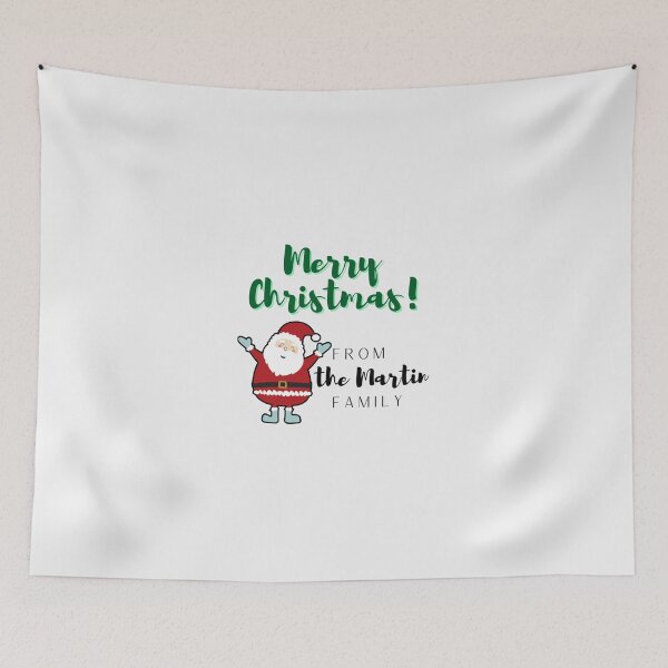 Item preview, Merry Christmas From The Martin Famil| Perfect Gift designed and sold by veracazoo.