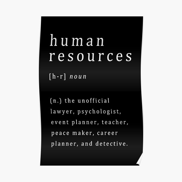 Funny Hr Posters for Sale | Redbubble Funny Hr Posters for Sale | Redbubble