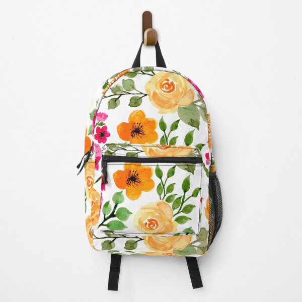 Item preview, Flower Power Floral Pattern design for apparel and beddings designed and sold by Sunnyhova.