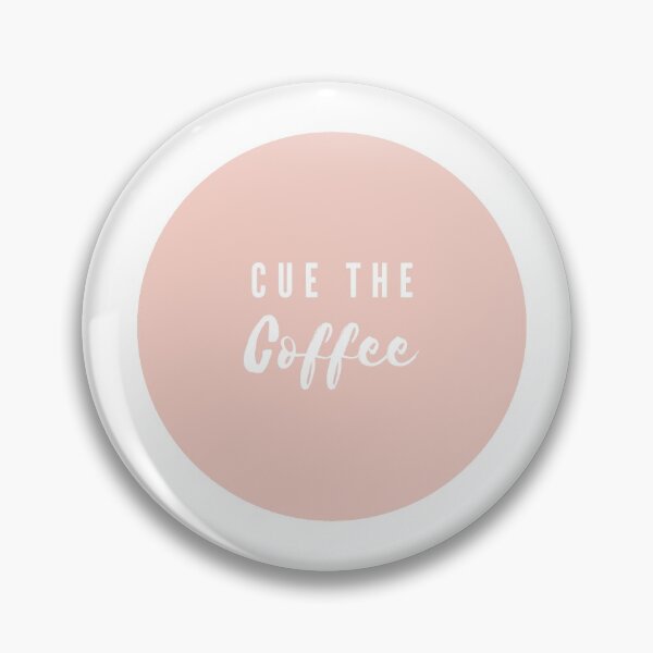Item preview, Cue The Coffee Simplistic Design  designed and sold by DailyDoseofCalm.