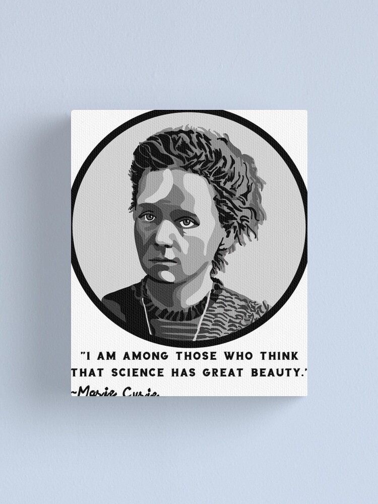 retrato premio nobel marie curie