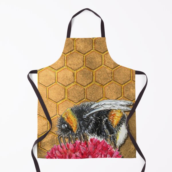 Item preview, Bee, honeycomb and flower designed and sold by MagentaRose.