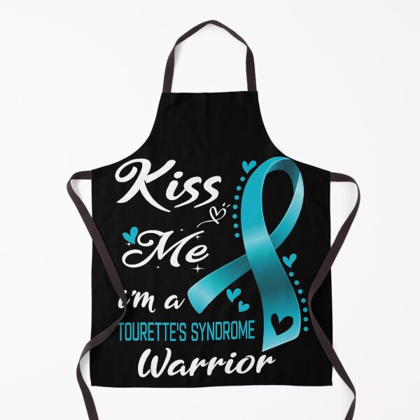 Item preview, Kiss Me I'm A Tourette's Syndrome Warrior designed and sold by hvoid41.