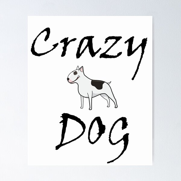 Item preview, Camiseta perro loco designed and sold by Simoel12.