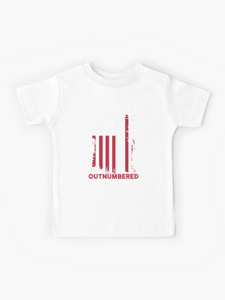 Girl Dad Shirt, Cute Father's Day Gift, Outnumbered