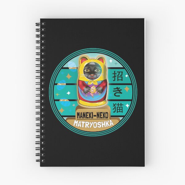 Item preview, Lucky cat - Matryoshka - Maneki-neko designed and sold by catnbloom.