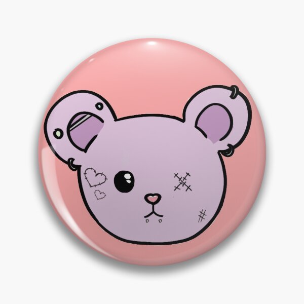 Item preview, Emo Purple Bear designed and sold by Jubistore.
