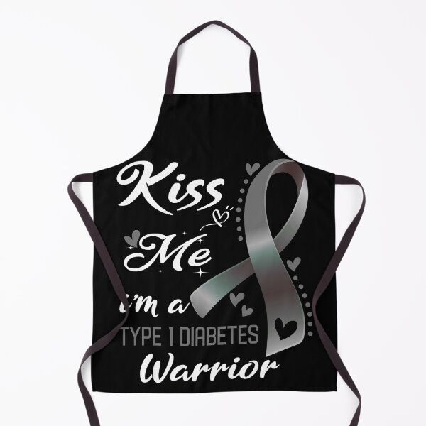 Item preview, Kiss Me I'm A Type 1 Diabetes Warrior designed and sold by hvoid41.