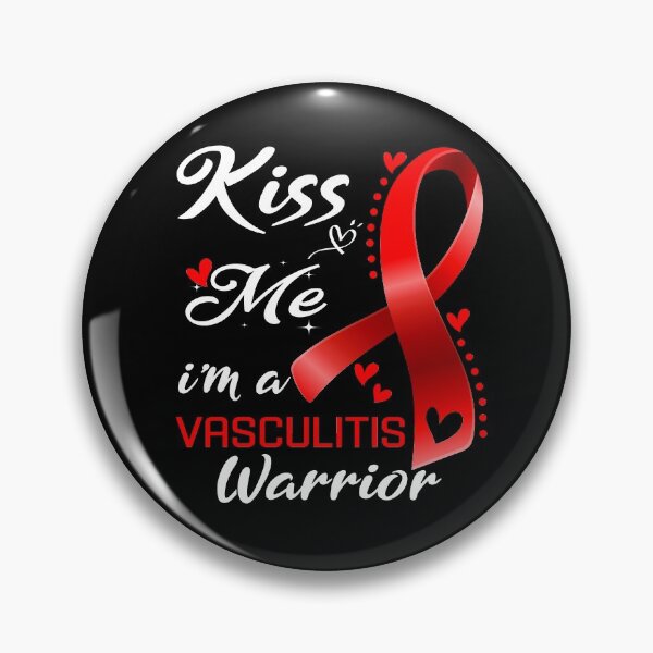 Item preview, Kiss Me I'm A Vasculitis Warrior designed and sold by hvoid41.