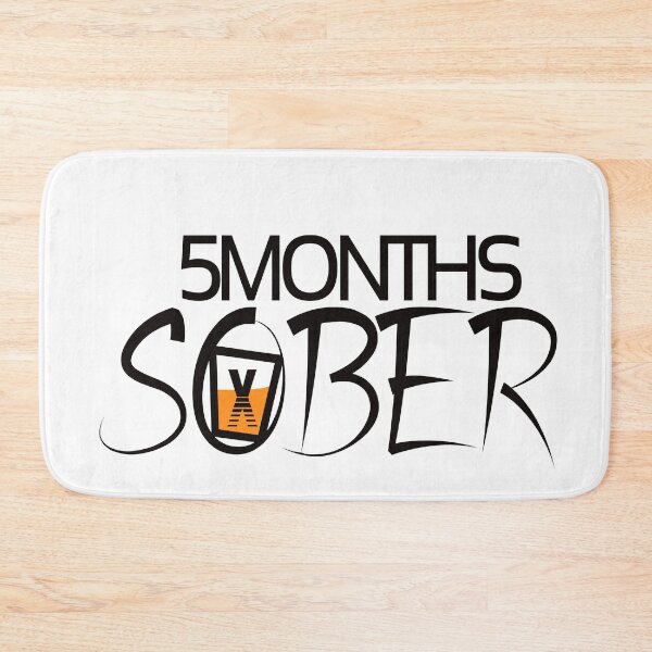 Item preview, 5 Months Sober | Sober Life  designed and sold by Popular-Designz.