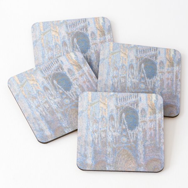 Item preview, Impressionist Painting The Portal of Rouen Cathedral in Morning Light (1894) by Claude Monet designed and sold by Designedbysm.
