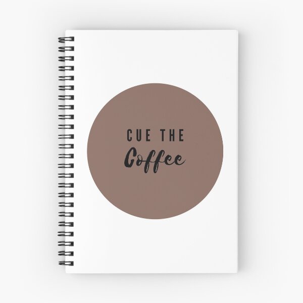Artikelvorschau, Cue The Coffee Simplistic Design entworfen und verkauft von DailyDoseofCalm.