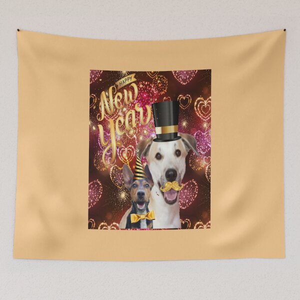 Item preview, Happy New Year with Cassie & Barney designed and sold by MontysEdits.