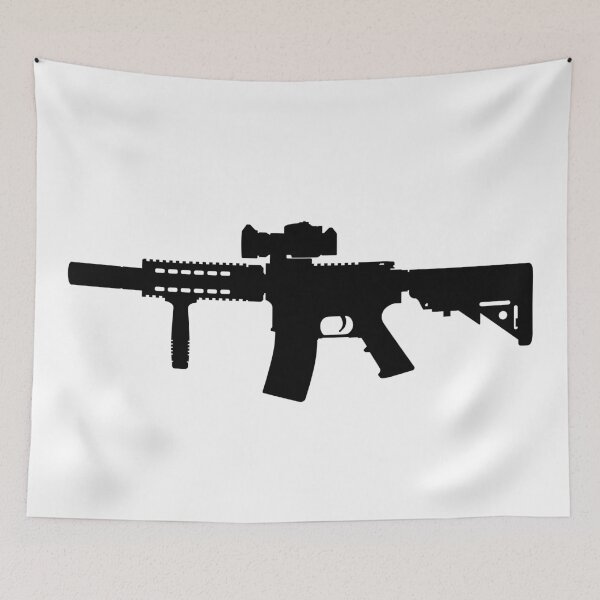 Item preview, US Army, Police fully automatic machine gun Colt M4 / M16 Carbine Caliber 5.56mm United States Marine Corps and United States Armed Forces M4 machine gun Carbine, m rifle  designed and sold by Marcin Adrian.