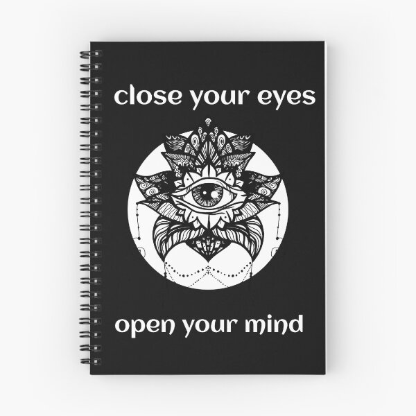 Item preview, Close your Eyes Open your Mind designed and sold by JillyLino.