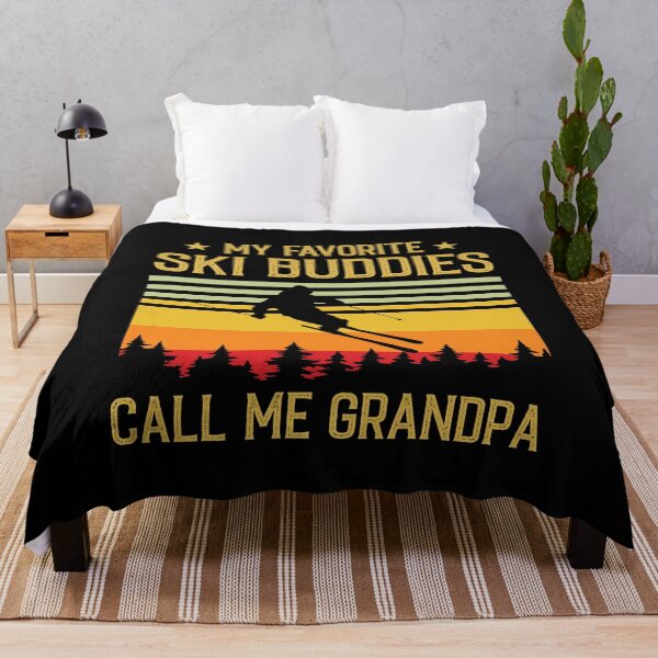 Item preview, My Favorite Ski Buddies Call Me Grandpa - Funny Ski Grandpa Gift  designed and sold by Creative Angel.