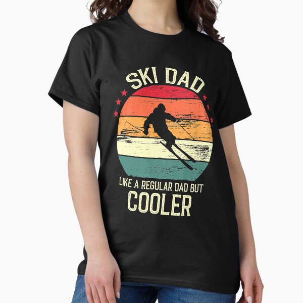 Item preview, Ski Dad Like A Regular Dad But Cooler - Vintage Retro Ski Dad Gift  designed and sold by Creative Angel.