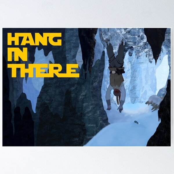 Item preview, Hang In There ~ Luke on Hoth designed and sold by itsdariana.