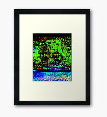 green dudes Framed Print