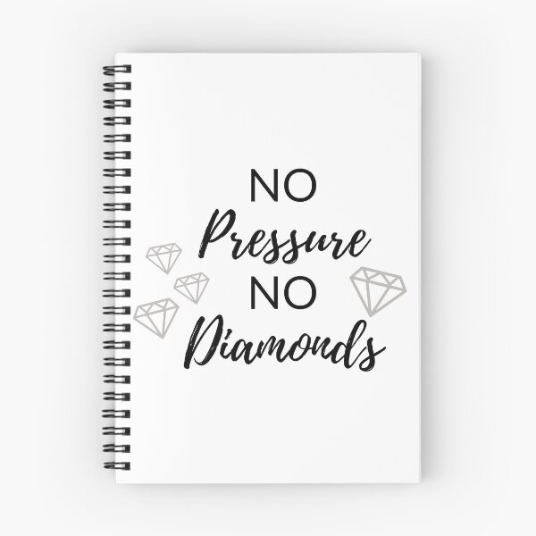 Item preview, No Pressure No Diamonds designed and sold by Mint-Rose.