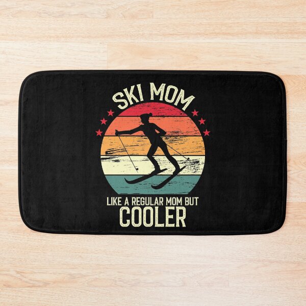 Item preview, Ski Mom Like A Regular Mom But Cooler - Vintage Retro Ski Mom Gift  designed and sold by Creative Angel.