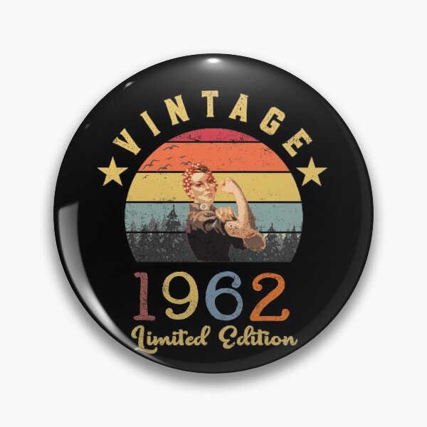 Item preview, Retro vintage 1962 59th Birthday gifts for women designed and sold by kimart18.