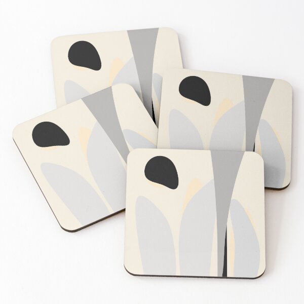 Item preview, Abstract art neutral tones designed and sold by hvasilevshop.
