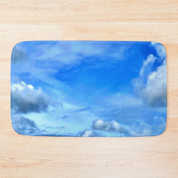 Item preview, Blue sky with clouds designed and sold by GingerCatCo.