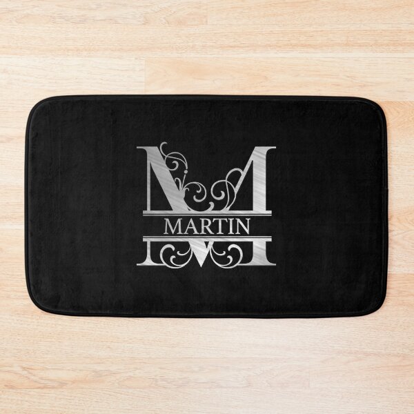 Item preview, Martin Name - Silver Metallic Style  Monogram Letter M The Martin Name Gift For Marti| Perfect Gift designed and sold by veracazoo.