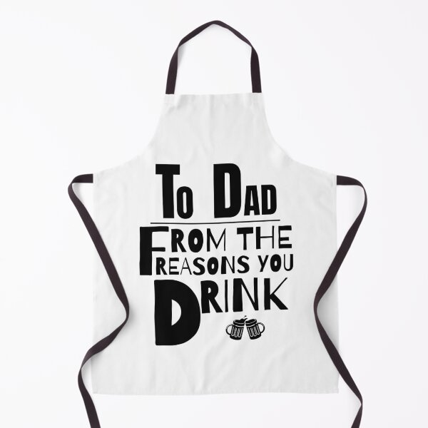 Item preview, Great Father's Day Gift! "To Dad, from the reasons you drink." designed and sold by QuoteActually.