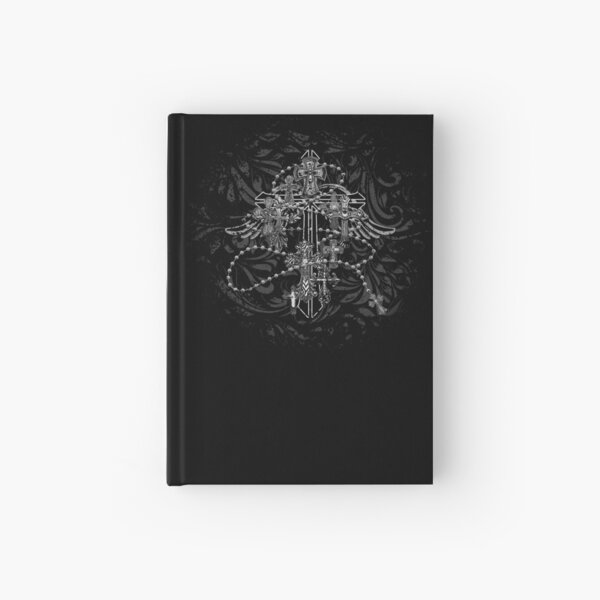 Cross collage Hardcover Journal