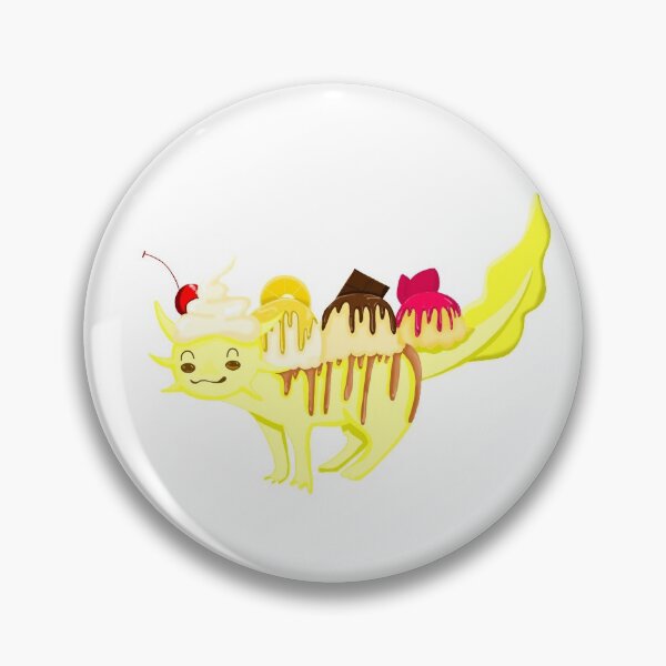 Item preview, Banana Split Axolotl designed and sold by RJScribbles13.
