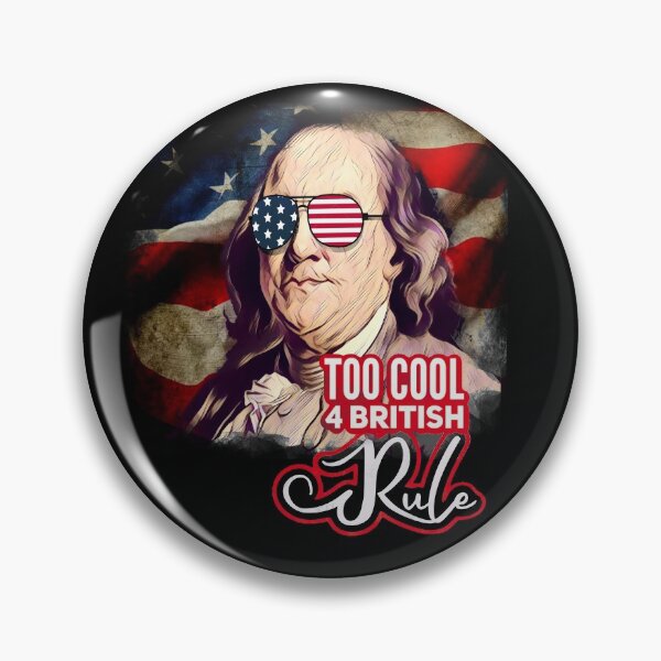 Item preview, Too cool 4 British Rule - Ben Franklin designed and sold by mwebba2005.