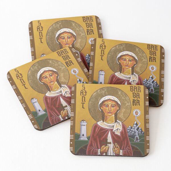 Item preview, Icon of St. Barbara designed and sold by LutheranIcons.