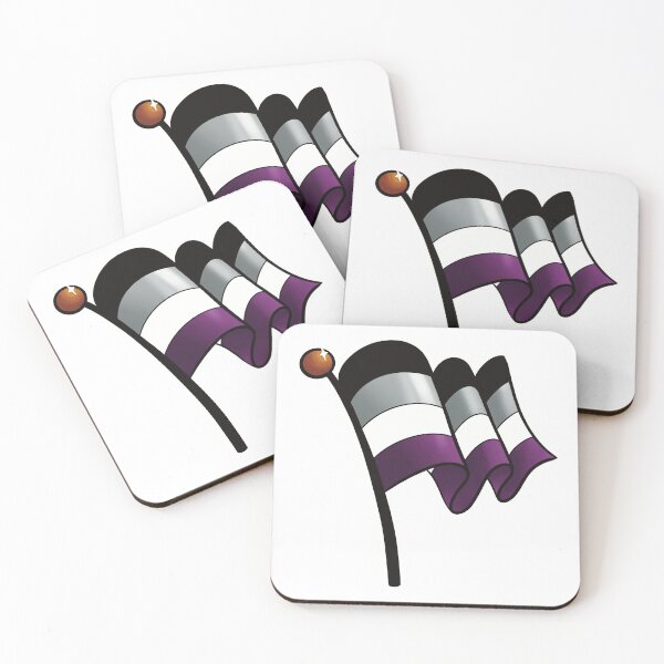 Item preview, Asexual Flag designed and sold by Gingerbreaded.