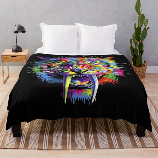 Item preview, Colorful Tiger art designed and sold by svetlana84.