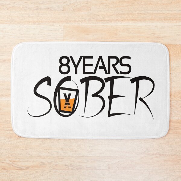 Item preview, 8 Years Sober | Sober Life  designed and sold by Popular-Designz.