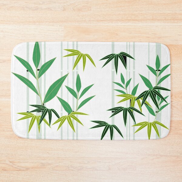 Item preview, Bamboo with leaves, asian plant designed and sold by Nostrathomas66.