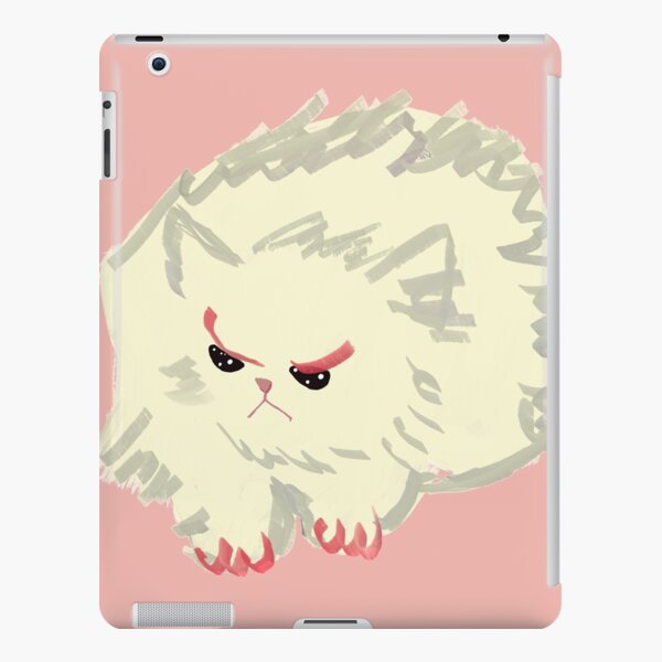 angry cat face meme iPad Case & Skin by auroragalavis