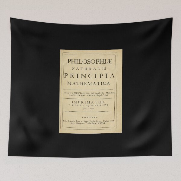 Item preview, Isaac Newton Principia Physics Teacher Science STEM Mathematics designed and sold by Creekman Designs.