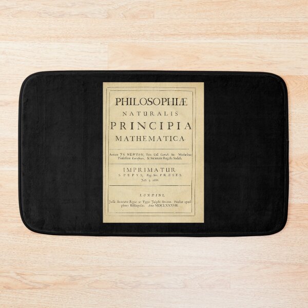 Item preview, Isaac Newton Principia Physics Teacher Science STEM Mathematics designed and sold by Creekman Designs.