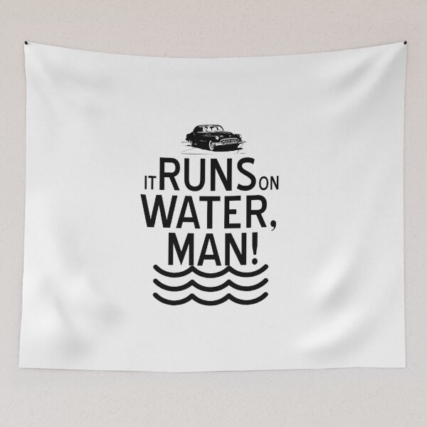 Item preview, That 70s' Show-Inspired "It Runs on Water" designed and sold by mulberrydragon.