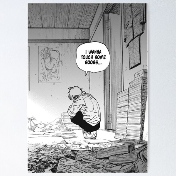 Chainsaw man manga panel  Chainsaw, Horror art, Anime wall art