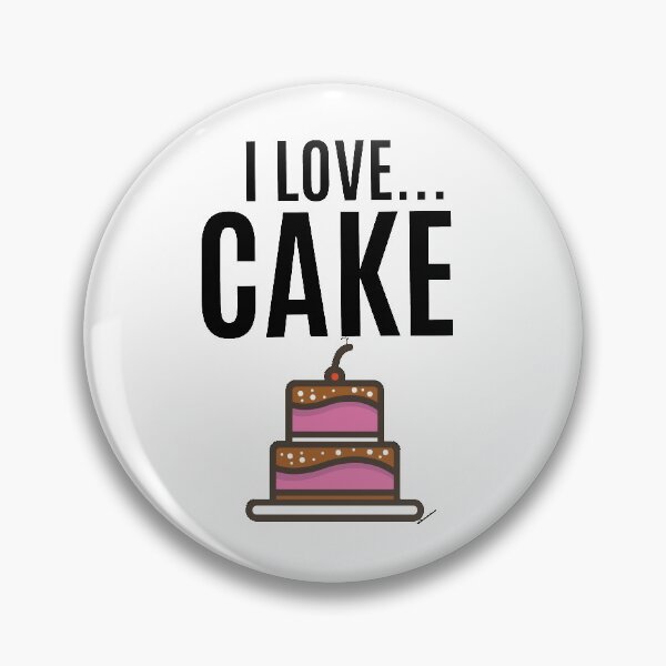 Item preview, That 70s' Show-Inspired "I Love Cake" designed and sold by mulberrydragon.