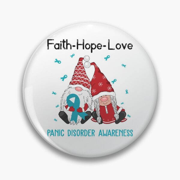 Item preview, Faith Hope Love Panic Disorder Awareness designed and sold by Sabfit.