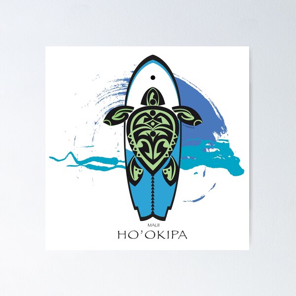 Item preview, Tribal Turtle Tattoo Surf's Up / Ho'okipa, Maui designed and sold by srwdesign.