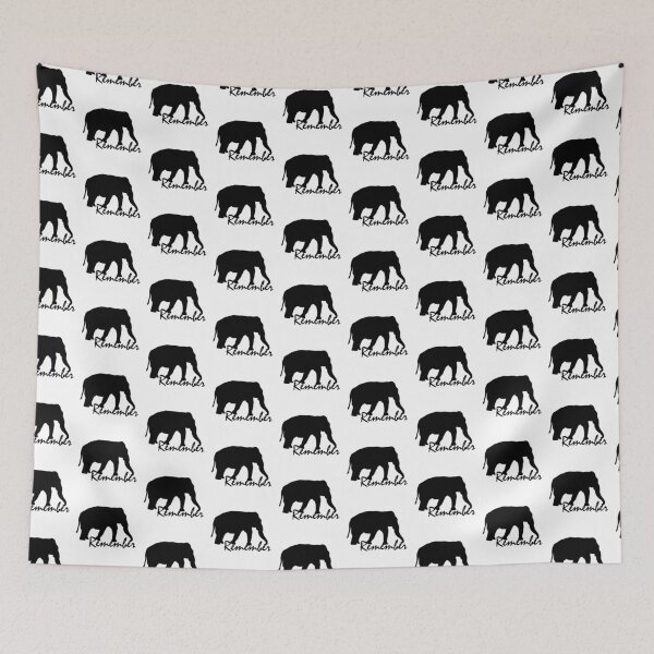 Item preview, Remember Elephant silhouette designed and sold by IndependentLife.