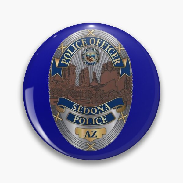 Item preview, Sedona Arizona Police Official Badge designed and sold by Lawrence Baird.