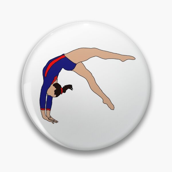 Artikelvorschau, Emma Malabuyo Gymnastik Zeichnung entworfen und verkauft von GrellenDraws.
