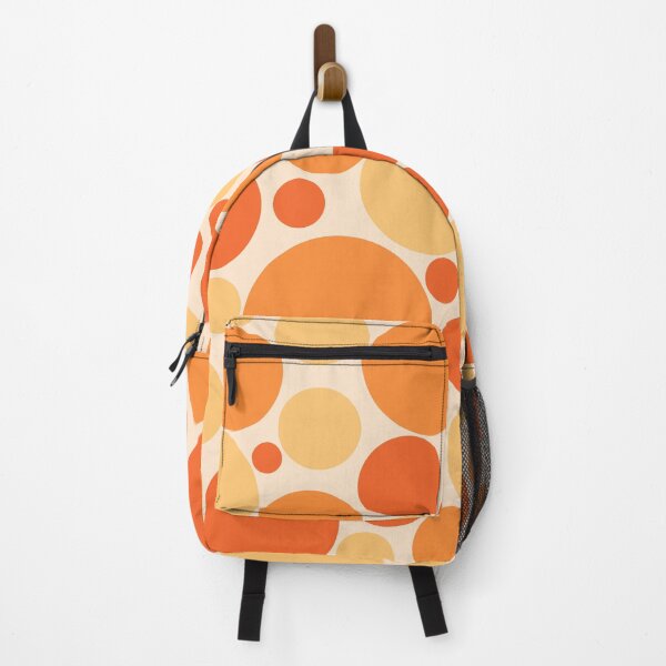 Item preview, Bubbly Mod Dots Pattern in Tangerine Orange Tones designed and sold by kierkegaard.